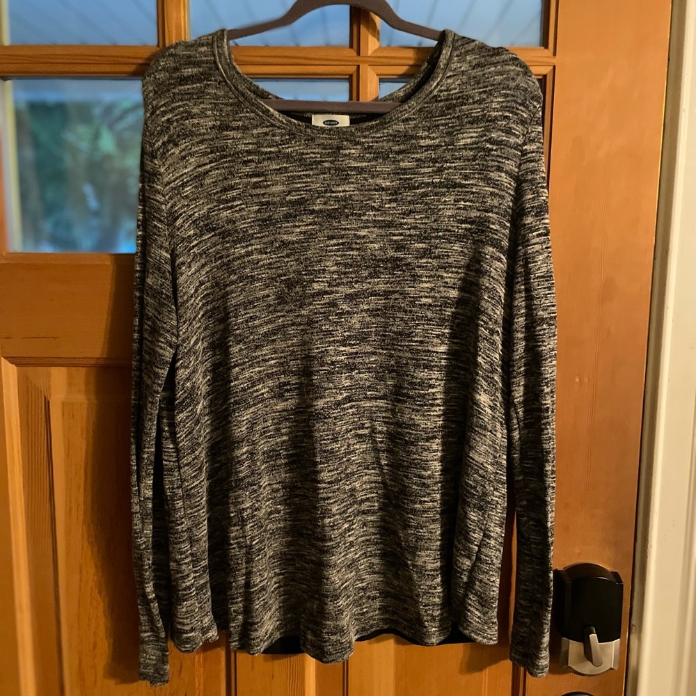 Old Navy Sweater with covered opening in back